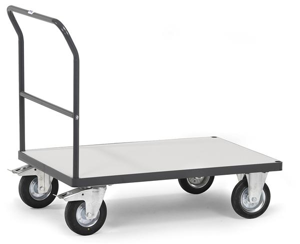 Wózek ESD, prosty, 9501, platforma: 1120x600mm, 500kg.